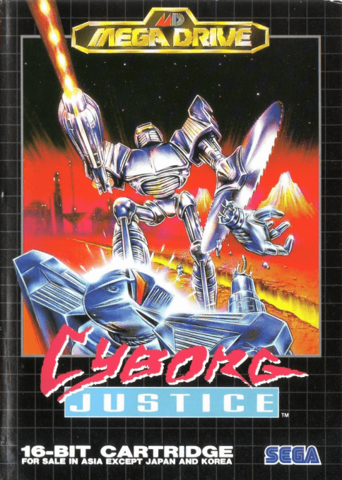 Cyborg Justice — box-2D (JP)