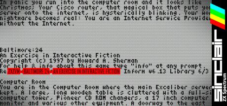 ZxZvm - Baltimore 24 - An Exercise in Interactive Fiction — steamgrid
