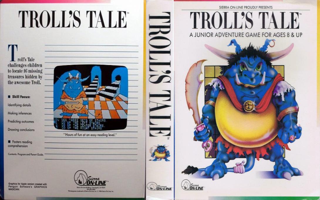 Troll's Tale — box-texture (US)