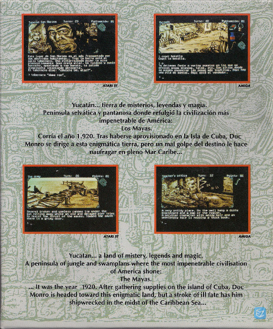 Diosa de Cozumel, La — box-2D-back (SP)