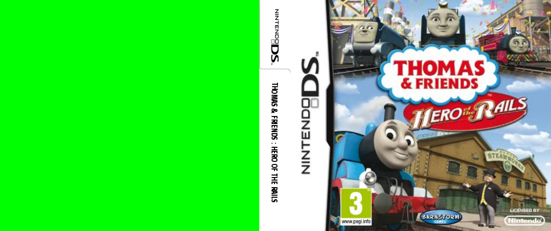 Thomas & Friends - Hero of the Rails — box-texture (EU)