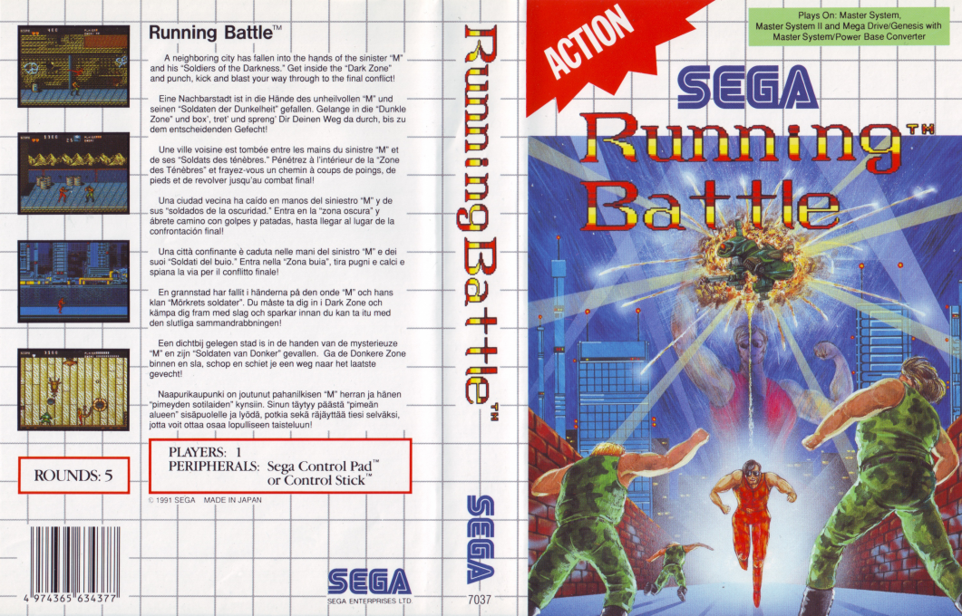 Running Battle — box-texture (EU)