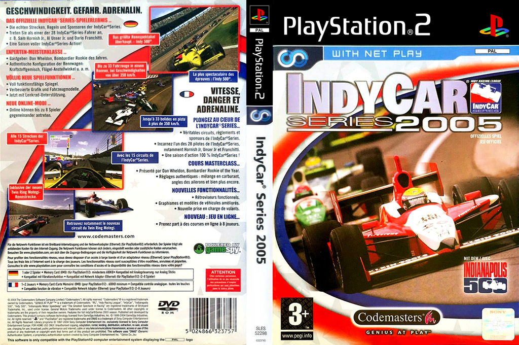 IndyCar Series 2005 — box-texture (EU)