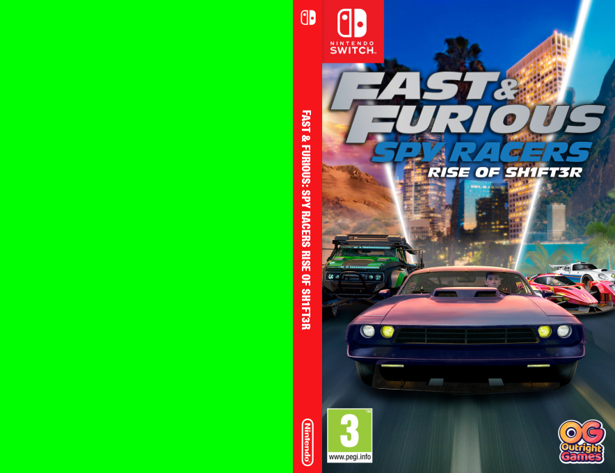Fast & Furious Spy Racers - Rise of SH1FT3R — box-texture (EU)