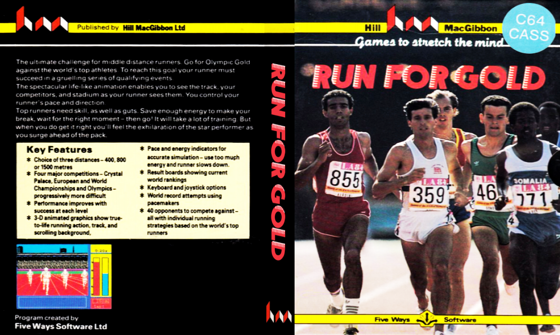 Run For Gold — box-texture (EU)