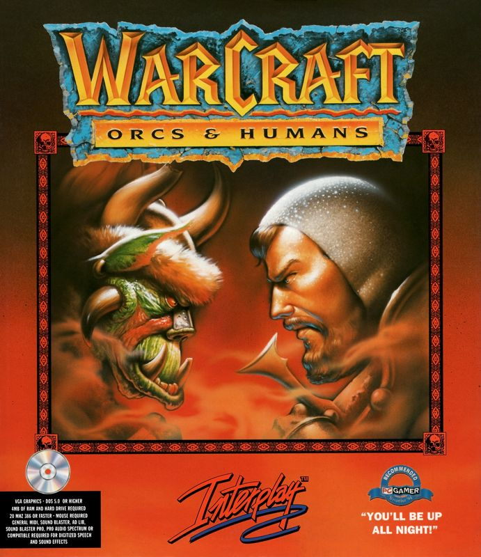 Warcraft - Orcs And Humans — box-2D (EU)