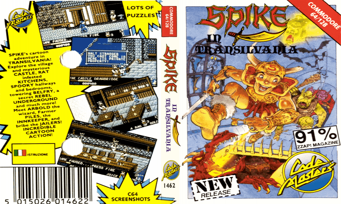 Spikey in Transylvania — box-texture (EU)