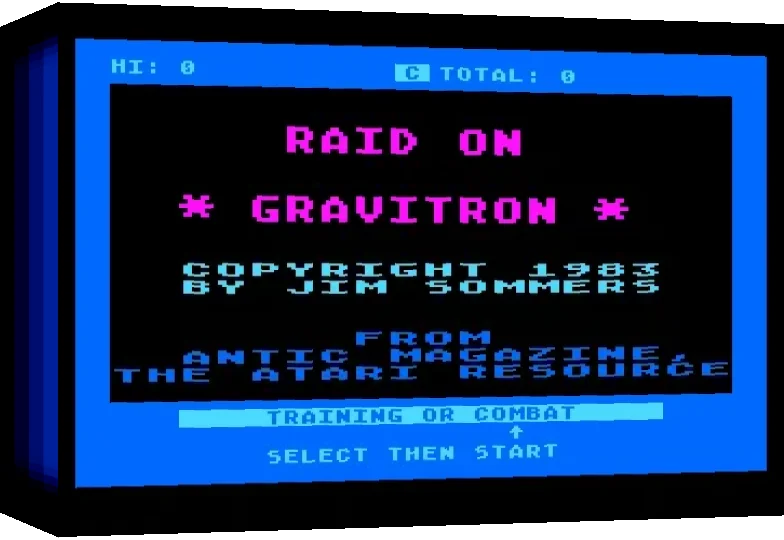 Raid On Gravitron — box-3D (WOR)
