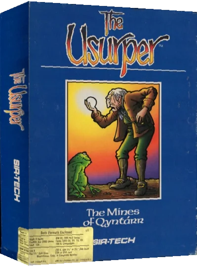 Usurper - The Mines Of Qyntarr, The — box-3D (US)