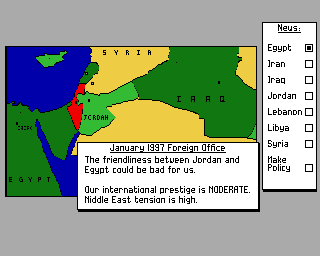 Conflict - The Middle East Political Simulator — ss (WOR)