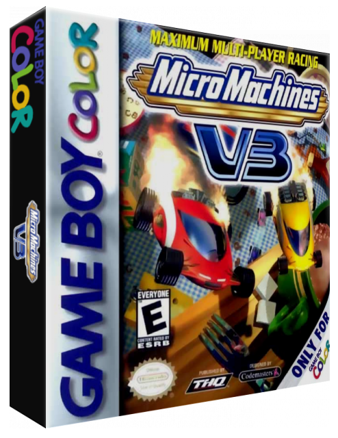Micro Machines V3 — box-3D (US)