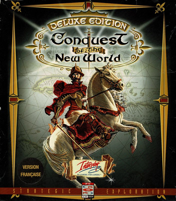 Conquest Of The New World Deluxe — box-2D (EU)