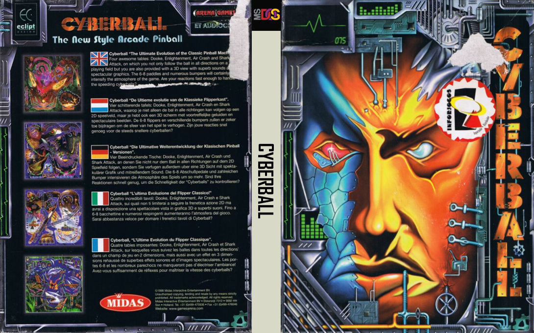 Cyberball — box-texture (EU)