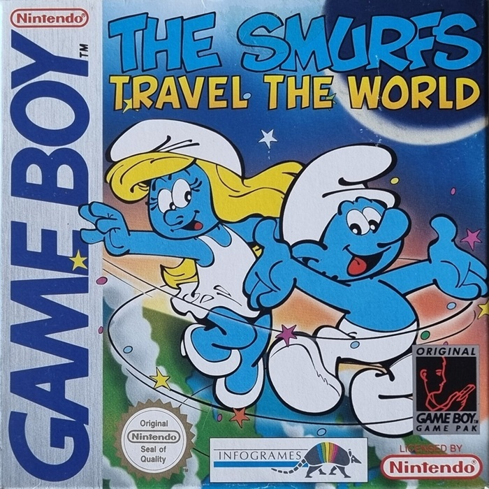 Smurfs Travel The World, The box art