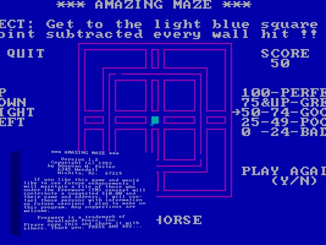 Amazing Maze — mixrbv2 (WOR)