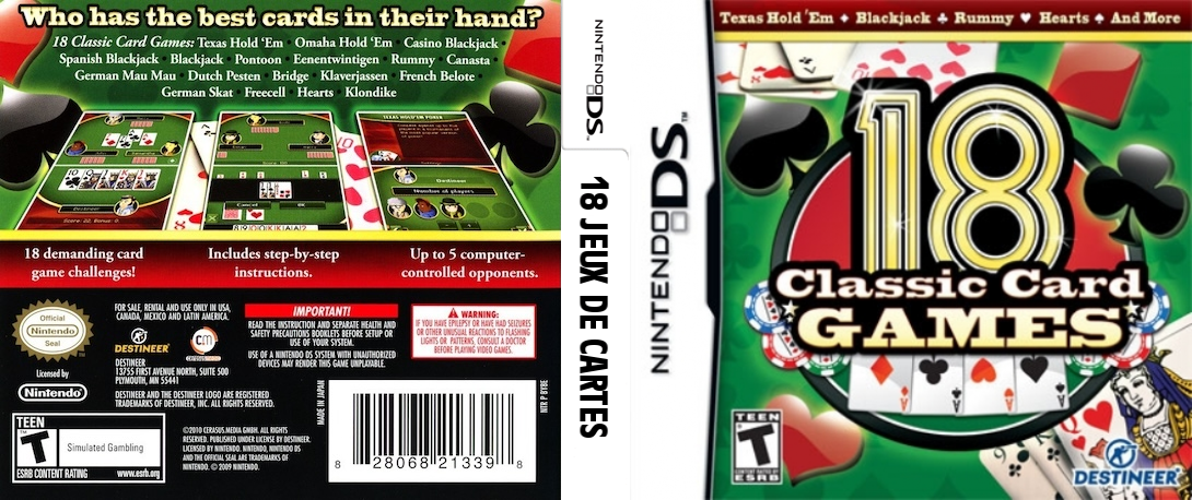 18 Classic Card Games — box-texture (US)