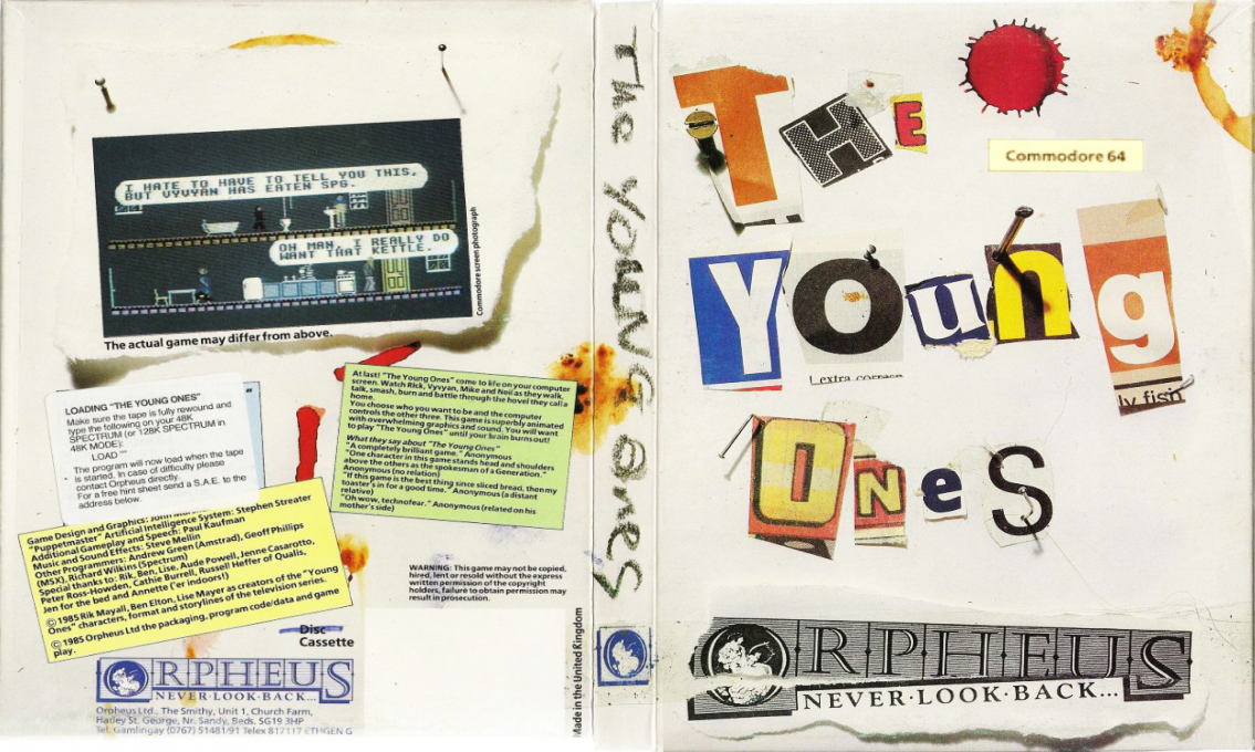 Young Ones, The — box-texture (EU)