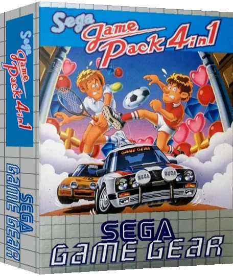 Sega Game Pack 4 in 1 — box-3D (EU)