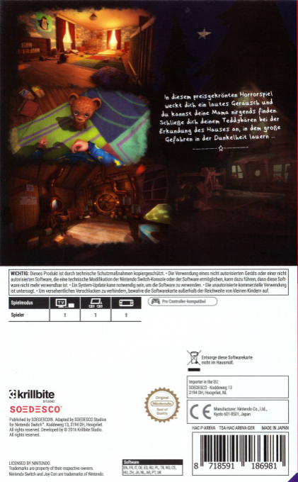 Among The Sleep - Enhanced Edition — box-2D-back (DE)