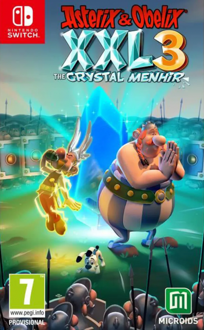 Asterix & Obelix XXL3: The Crystal Menhir box art