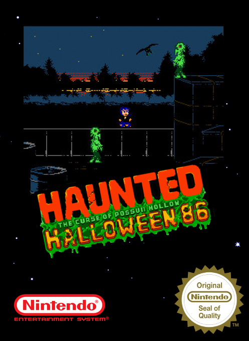 Haunted - Halloween '86 — box-2D (SS)