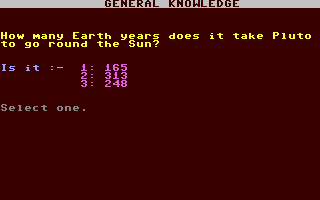 General Knowledge — ss (EU)