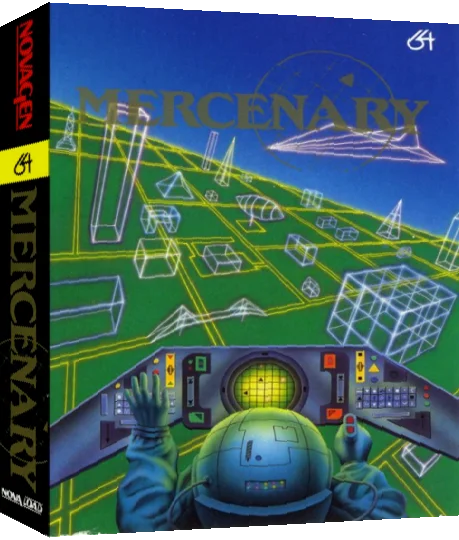 Mercenary - Escape from Targ — box-3D (EU)