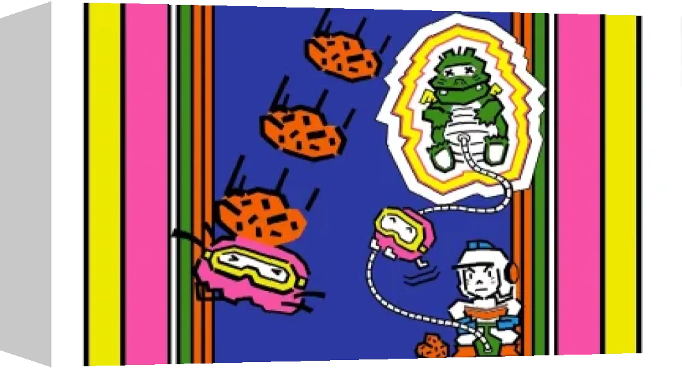 Arcade Game Series - Dig Dug — box-3D (WOR)