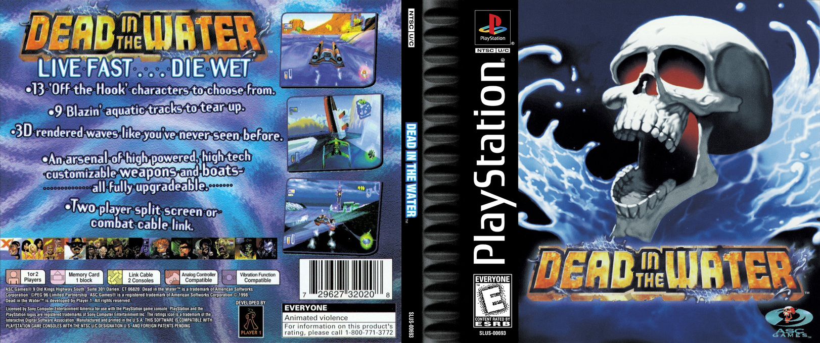 Dead In The Water — box-texture (US)