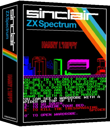 Harry L'hippy — box-3D (SS)