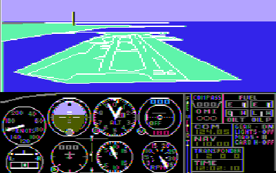 Microsoft Flight Simulator 1.0 — ss (US)