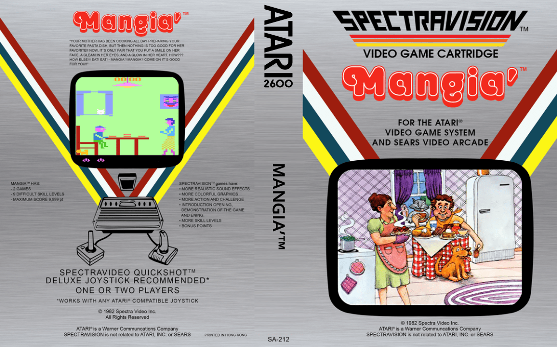 Mangia' — box-texture (US)