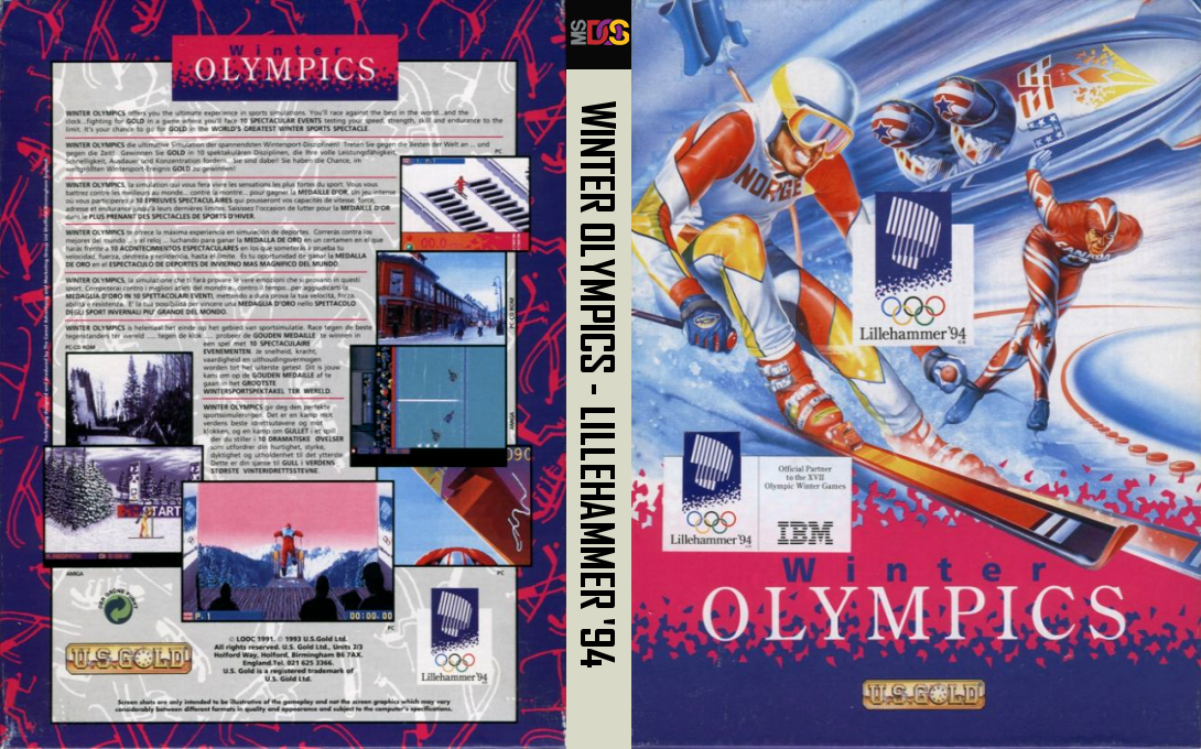 Winter Olympics - Lillehammer '94 — box-texture (EU)