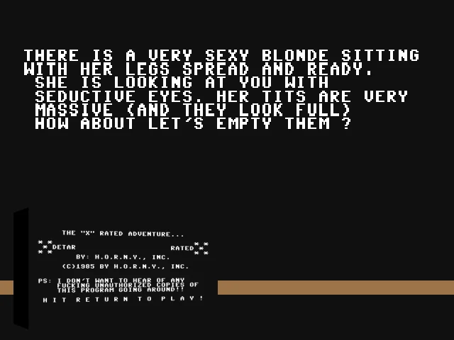 The X-Rated Adventure — mixrbv2 (WOR)