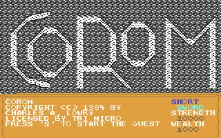 Corom — sstitle (WOR)