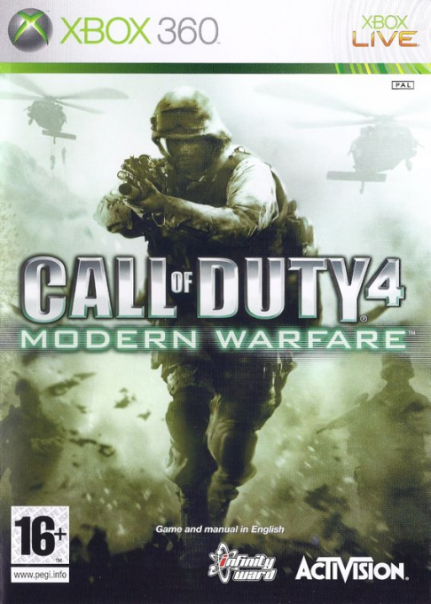 Call of Duty 4 - Modern Warfare — box-2D (SE)