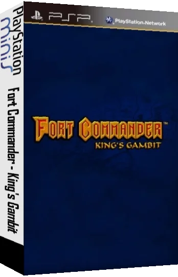 Fort Commander - King's Gambit — box-3D (EU)