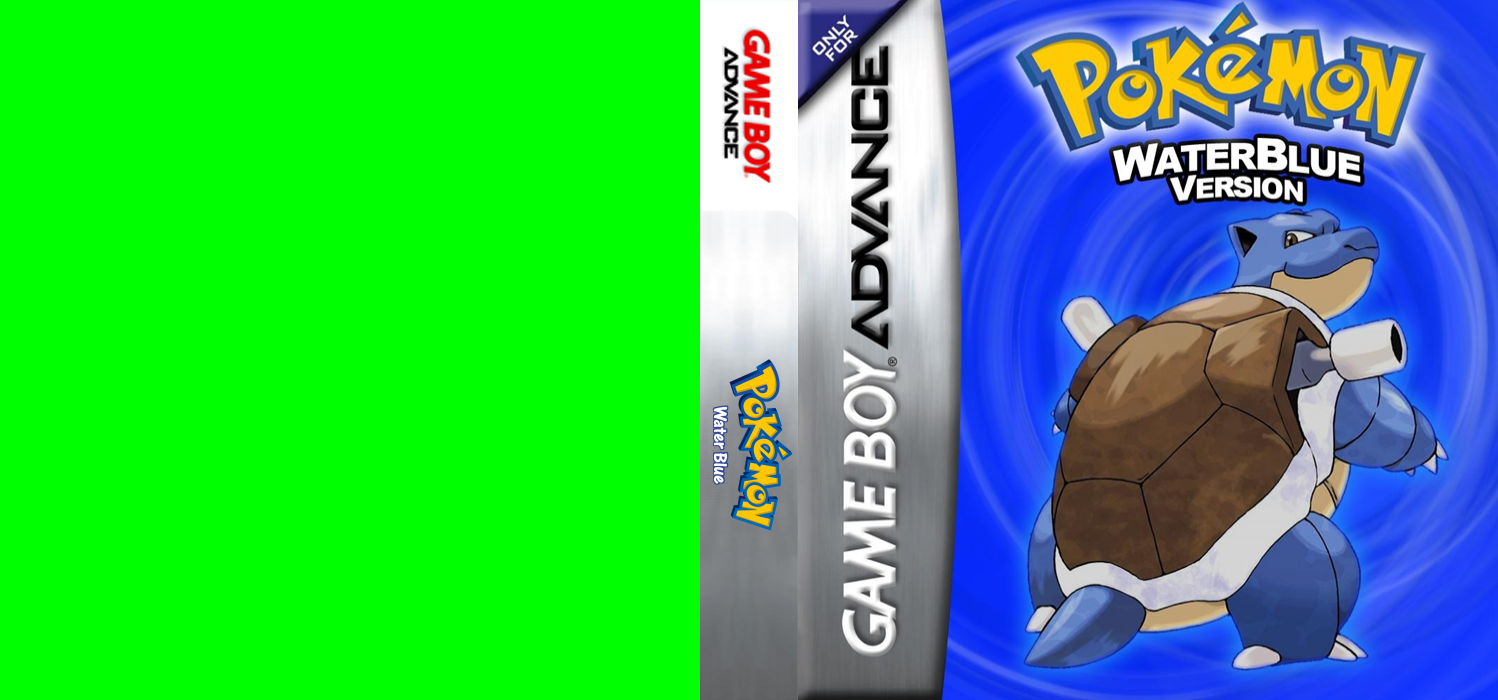 Pokemon : Water Blue — box-texture (WOR)