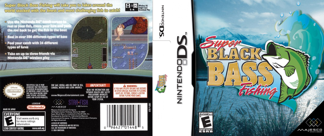 Super Black Bass Fishing — box-texture (US)