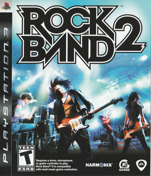 Rock Band 2 box art