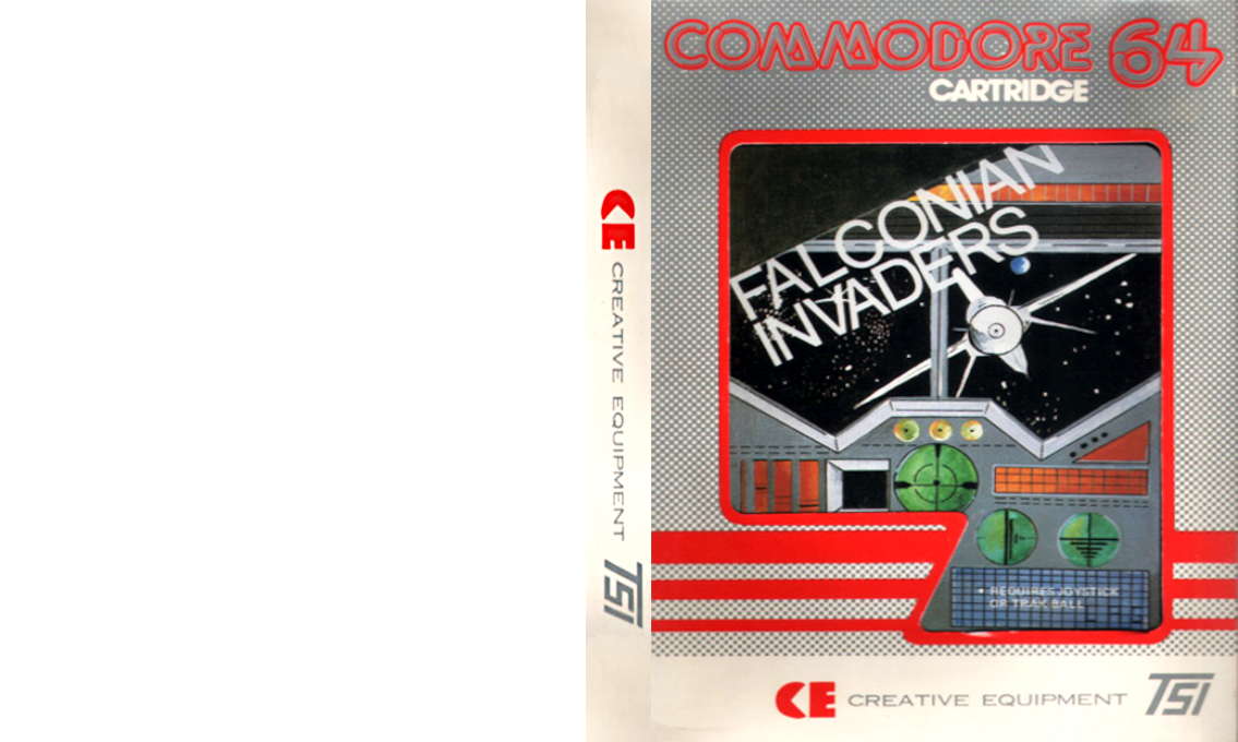 Falconian Invaders — box-texture (US)