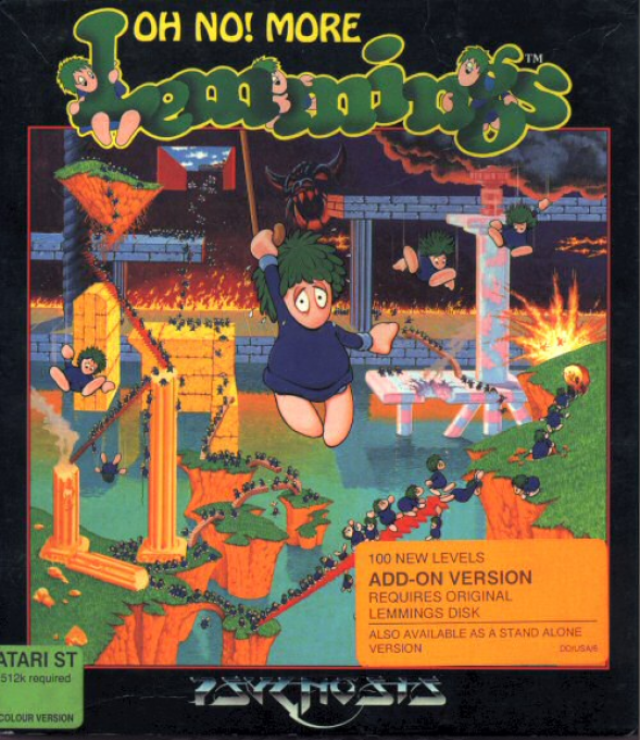 Oh No! More Lemmings box art