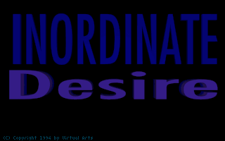 Inordinate Desire — sstitle (EU)