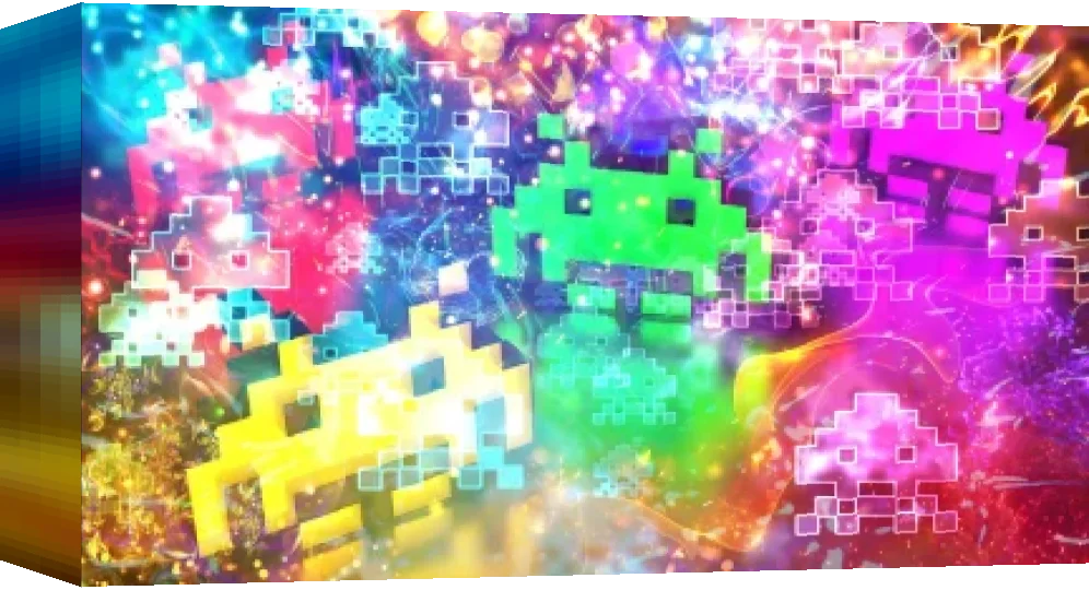 Space Aliens Invaders — box-3D (WOR)