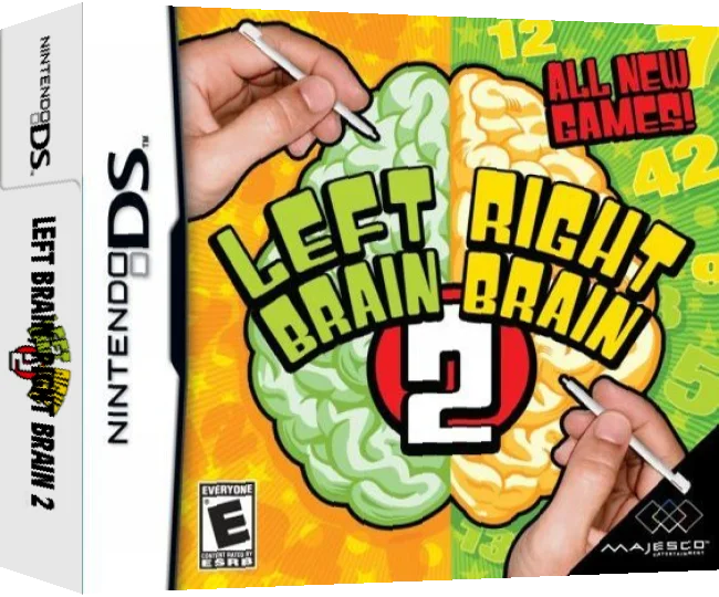 Left Brain, Right Brain 2 — box-3D (US)