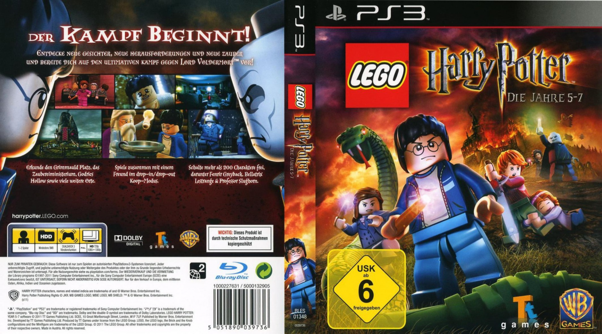 LEGO Harry Potter - Years 5-7 — box-texture (DE)