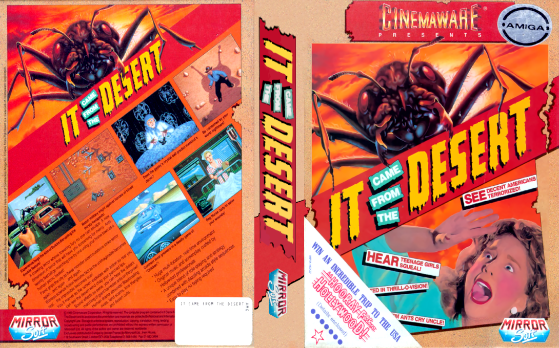 It Came from the Desert — box-texture (EU)