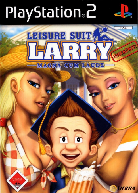 Leisure Suit Larry - Magna Cum Laude — box-2D (DE)