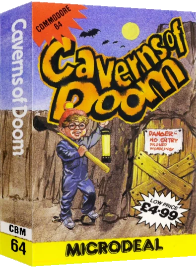 Caverns of Doom — box-3D (EU)