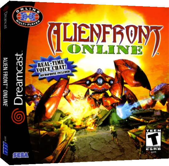 Alien Front Online — box-3D (US)